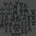 Bộ linh kiện phụ kiện cho mô hình Mannequin 13 (Phiên bản 1.0) - Thumbnail 2