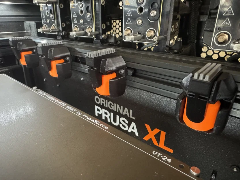 Bàn chải làm sạch đầu phun có thể điều chỉnh cho Prusa XL - Image 1