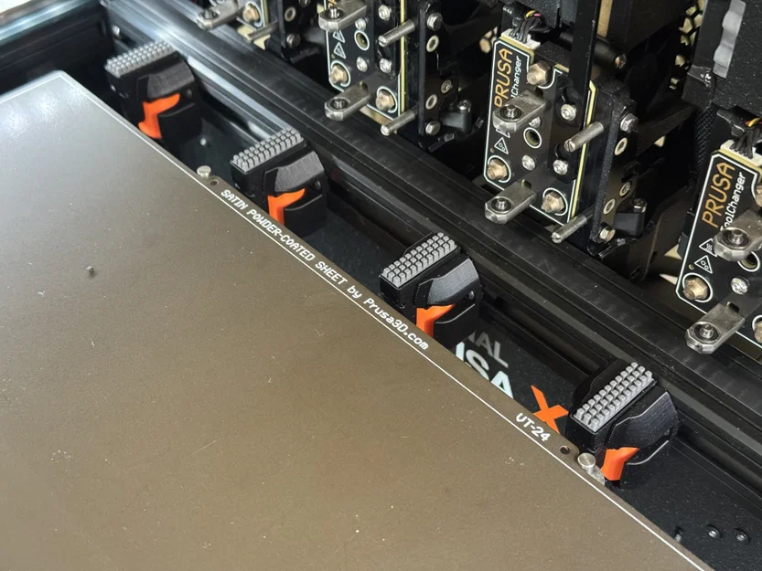 Bàn chải làm sạch đầu phun có thể điều chỉnh cho Prusa XL - Image 2