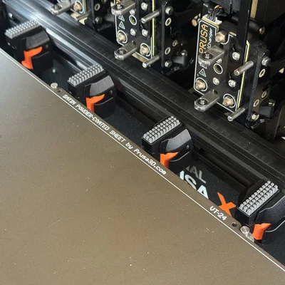 Bàn chải làm sạch đầu phun có thể điều chỉnh cho Prusa XL