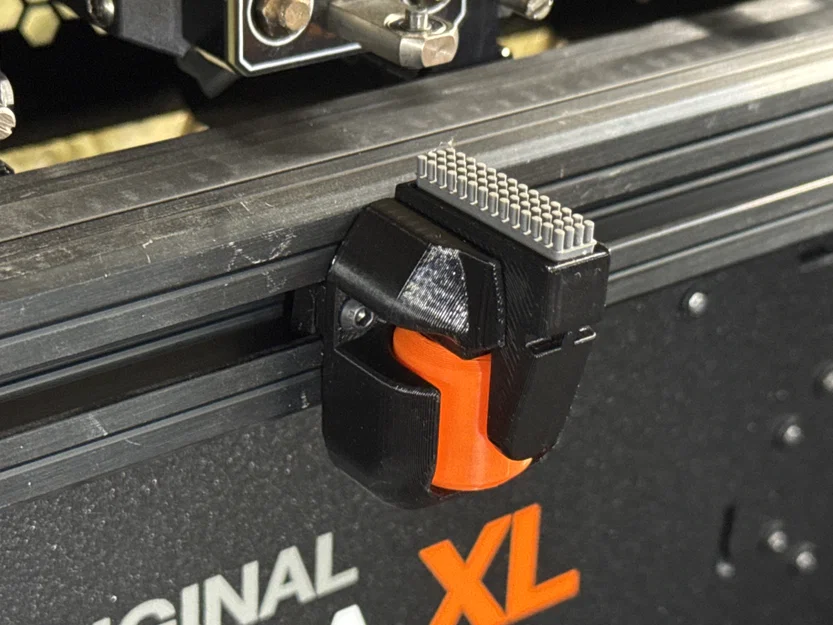 Bàn chải làm sạch đầu phun có thể điều chỉnh cho Prusa XL - Image 3