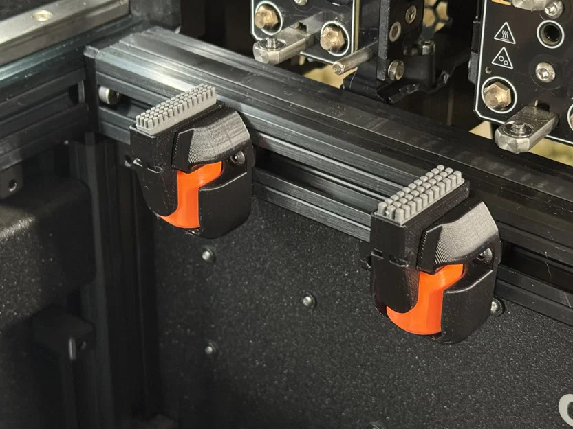 Bàn chải làm sạch đầu phun có thể điều chỉnh cho Prusa XL - Image 4