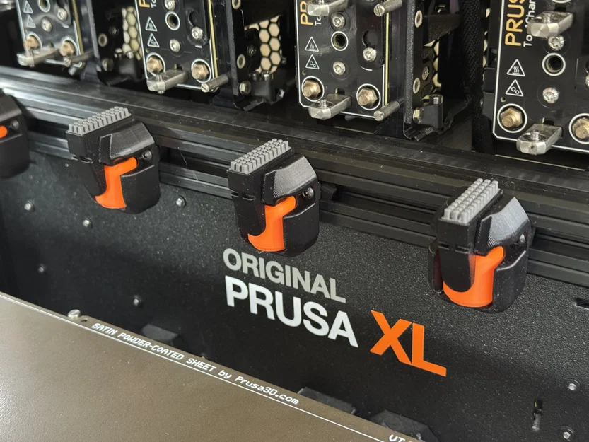Bàn chải làm sạch đầu phun có thể điều chỉnh cho Prusa XL - Image 5