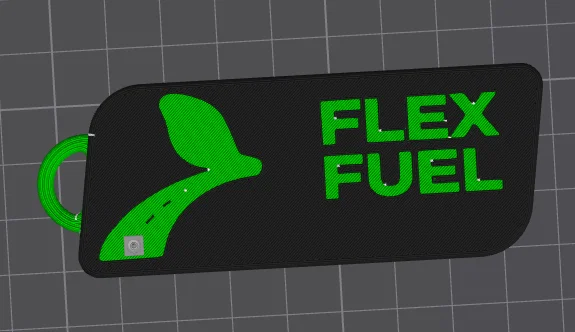 Móc khóa FlexFuel 3D độc đáo cho người mê xe (2 phiên bản) - Image 2