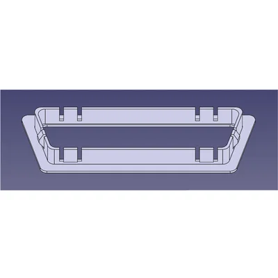 Khung đế bảng điều khiển công tắc cho xe Opel Frontera