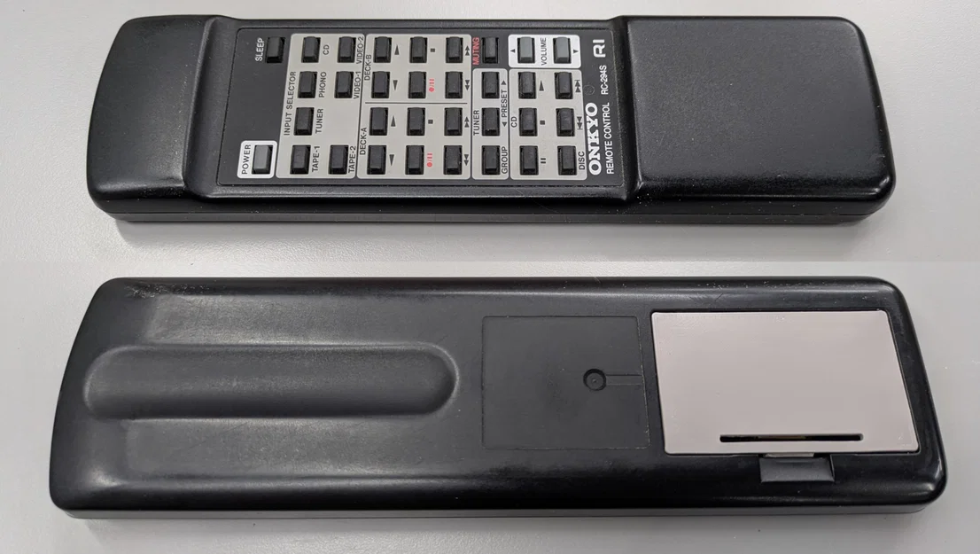 Nắp đậy ngăn pin cho điều khiển Onkyo RC-294S (File in 3D) - Image 1