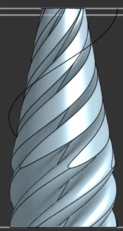 Mô hình hình nón xoắn (Spiral Cone Fidget) in 3D giải trí - Image 2