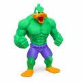 Mô hình Vịt Cơ Bắp / Vịt Hulk Gym - Tối ưu cho máy in 3D cơ bản - Thumbnail 2
