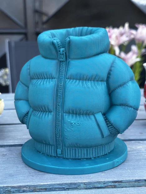 Mô hình áo khoác phao (Winter Jacket) trang trí in 3D độc đáo - Image 2