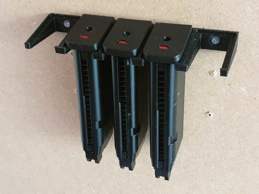 Giá treo băng đạn súng Glock gắn tường - Image 1