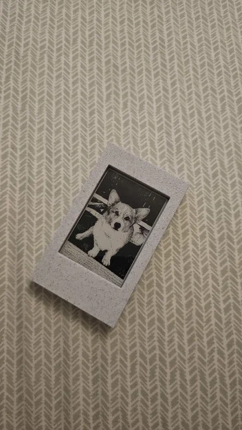 Khung ảnh kiểu Polaroid kèm chân chống cho màn hình E-ink NFC 2.7 inch - Image 2
