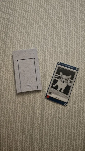 Khung ảnh kiểu Polaroid kèm chân chống cho màn hình E-ink NFC 2.7 inch - Image 3
