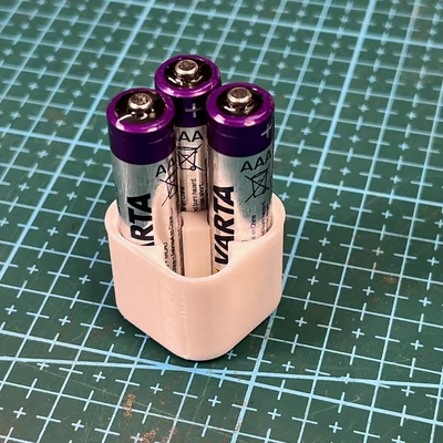 Khay Đựng Pin AAA Xếp Chồng (Sức chứa từ 4 đến 100 viên)