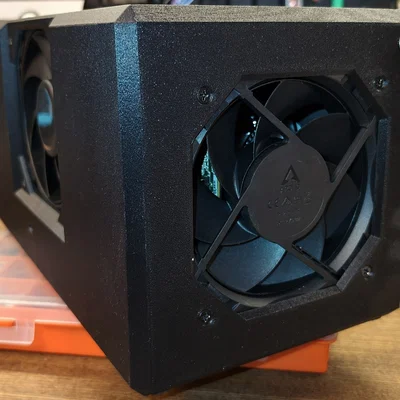 BlackBlock - Vỏ máy FullATX cho Asrock BC250