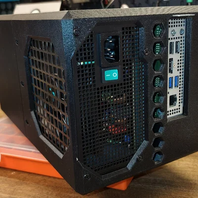 BlackBlock - Vỏ máy FullATX cho Asrock BC250