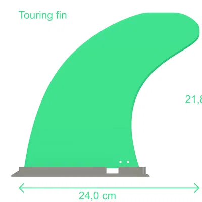 Sup fin - Mẫu vây gắn kiểu trượt (Slide-in) cho ván SUP