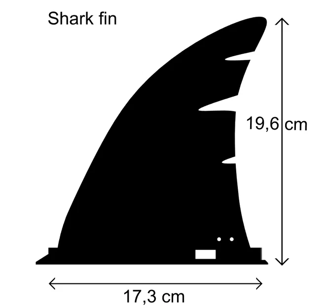 Sup fin - Mẫu vây gắn kiểu trượt (Slide-in) cho ván SUP - Image 3
