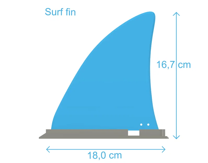 Sup fin - Mẫu vây gắn kiểu trượt (Slide-in) cho ván SUP - Image 4