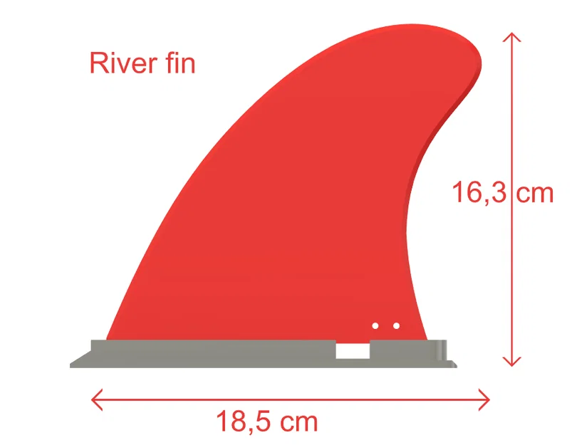 Sup fin - Mẫu vây gắn kiểu trượt (Slide-in) cho ván SUP - Image 5