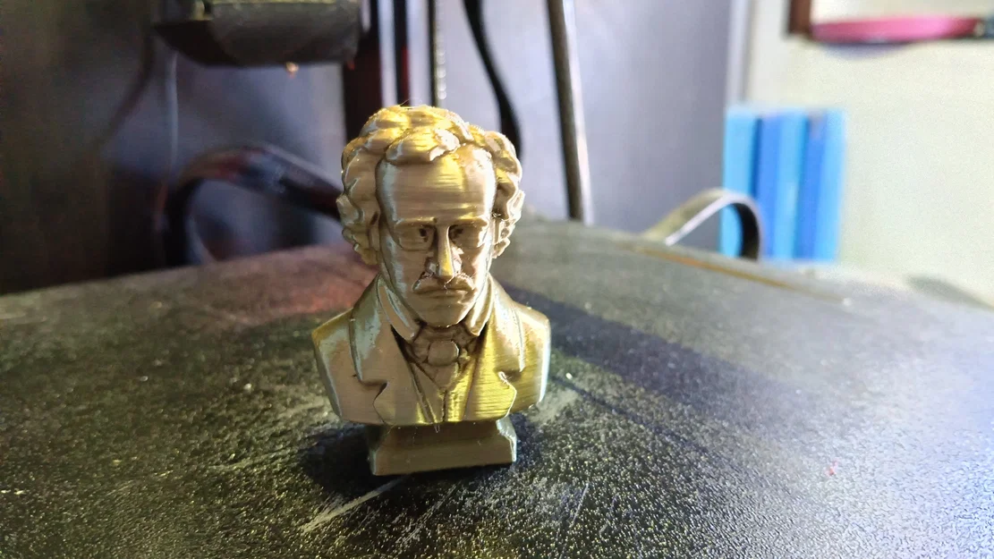 Tượng bán thân Edgar Allan Poe - Image 2