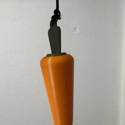 Phụ kiện nón hình củ cà rốt in 3D (Carrot Lure Cap Attachment)