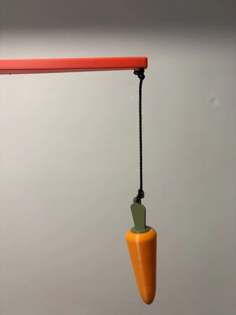 Phụ kiện nón hình củ cà rốt in 3D (Carrot Lure Cap Attachment) - Image 3
