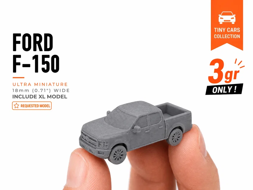 Xe Ford F-150 Nhỏ Xíu - Bộ Sưu Tập Mini Cars - Image 1