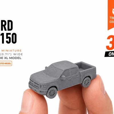 Xe Ford F-150 Nhỏ Xíu - Bộ Sưu Tập Mini Cars
