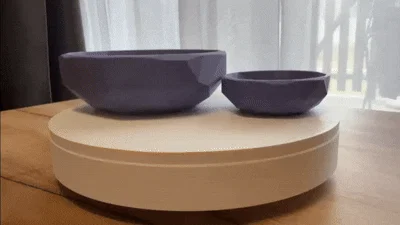 Bộ sưu tập bát trang trí hiện đại thiết kế đa diện độc đáo - Image 3