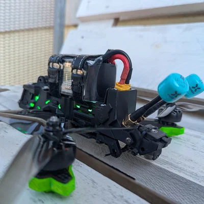 Ngàm gắn XT60 dọc cho iFlight Nazgul F5D V2