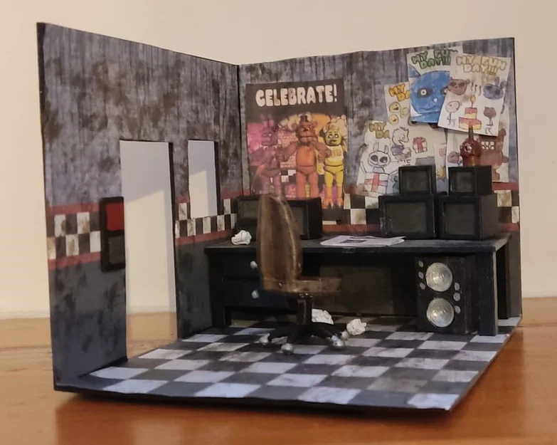 FNAF 1 Office - Mô hình văn phòng Five Nights At Freddy's - Image 2