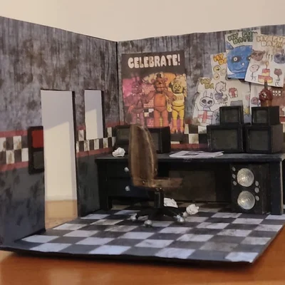 FNAF 1 Office - Mô hình văn phòng Five Nights At Freddy's