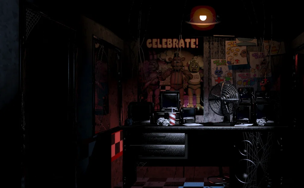 FNAF 1 Office - Mô hình văn phòng Five Nights At Freddy's - Image 3