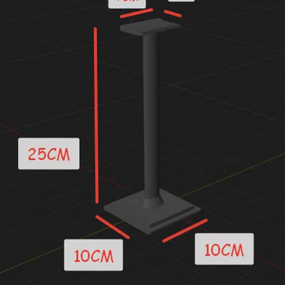 Giá treo tai nghe để bàn 3D - Thiết kế gọn gàng, tối giản cho game thủ
