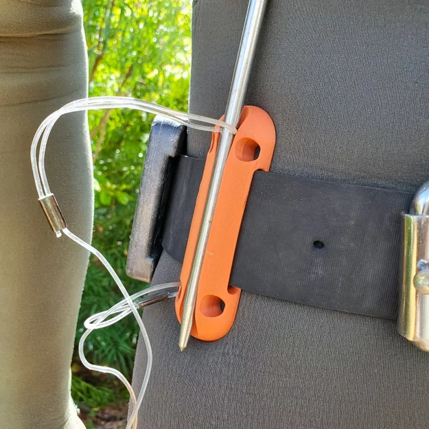 Pát Gài Dây Xâu Cá Cho Đai Lưng Bắn Cá (Spearfishing Fish Stringer Belt Holder) - Image 5