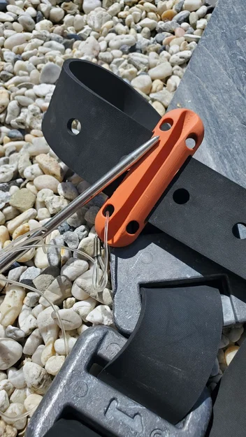 Pát Gài Dây Xâu Cá Cho Đai Lưng Bắn Cá (Spearfishing Fish Stringer Belt Holder) - Image 8