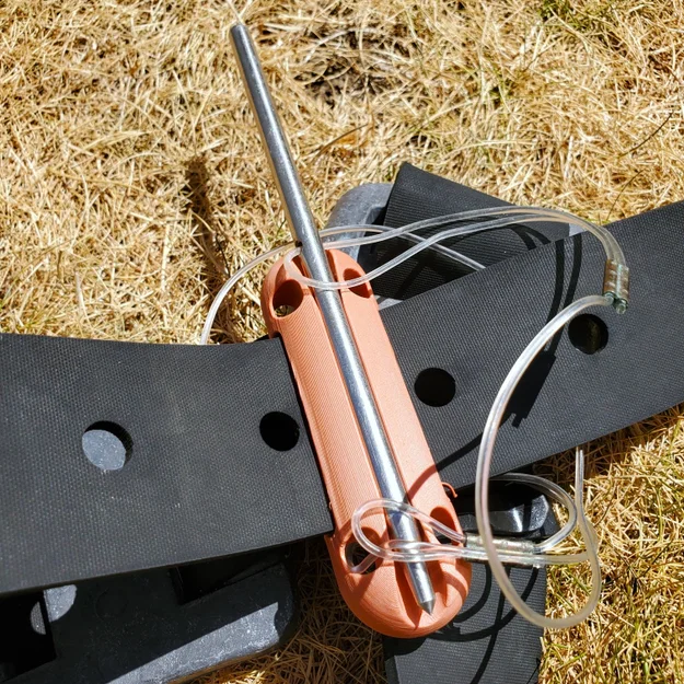 Pát Gài Dây Xâu Cá Cho Đai Lưng Bắn Cá (Spearfishing Fish Stringer Belt Holder) - Image 11