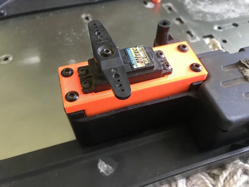 Bộ chuyển đổi RC Servo Adapter - Giải pháp lắp Midi Servo cho xe Losi - Image 1