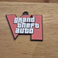 Móc khóa logo GTA 6 (Không cần AMS) - Thumbnail 1