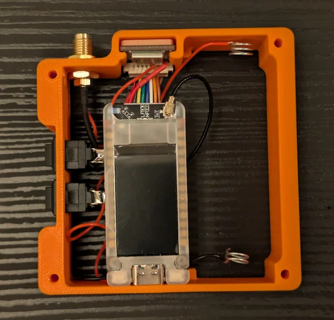 Vỏ Case Pin 18650 Tích Hợp Công Tắc Nguồn & GPS Cho Heltec T114 V2 - Image 2