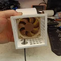 Phụ kiện chuyển đổi 80mm cho quạt không cánh DIY - Thumbnail 5