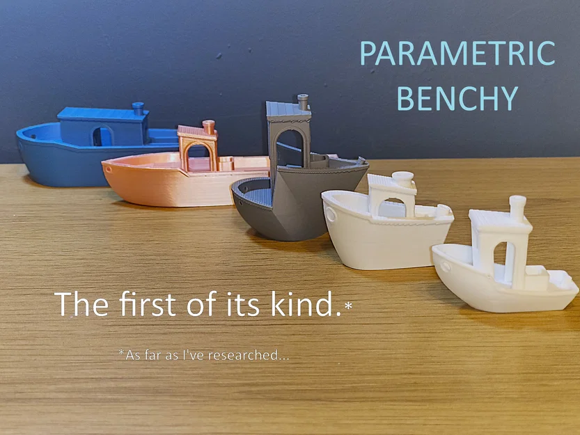 Mô hình Benchy tùy chỉnh (Customizable Benchy) - Image 1