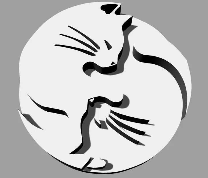 Mô hình trang trí cặp đôi mèo (Duo Cats) độc đáo - Image 1