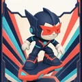 NM-002 Nova Rider - Mô hình tay đua ván bay Sci-Fi - Thumbnail 7