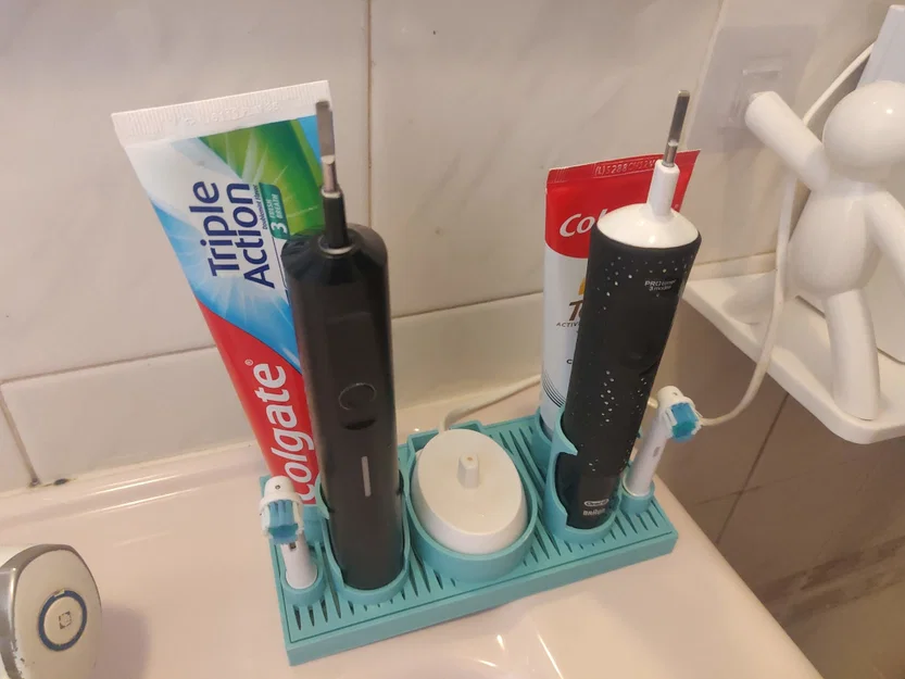 Khay Đựng Bàn Chải Điện Oral B Đa Năng In 3D - Image 2