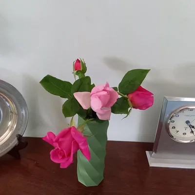Mẫu bình hoa xoắn ốc (Twisted Vase) in 3D thiết kế tùy biến