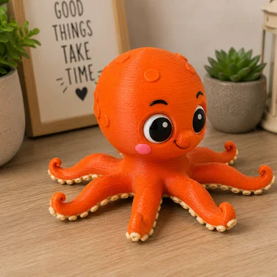 Mô hình Bạch Tuộc Con (Baby Octopus) siêu đáng yêu