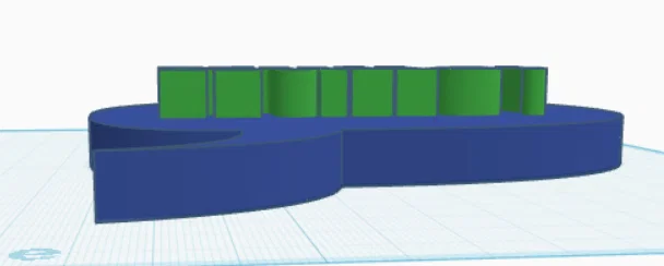 Mô hình trang trí bong bóng thoại Hullo 3D dễ thương - Image 3