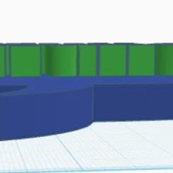 Mô hình trang trí bong bóng thoại Hullo 3D dễ thương