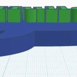 Mô hình trang trí bong bóng thoại Hullo 3D dễ thương